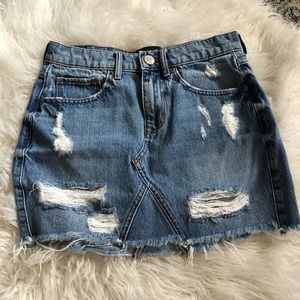 Express Jeans Denim Skirt